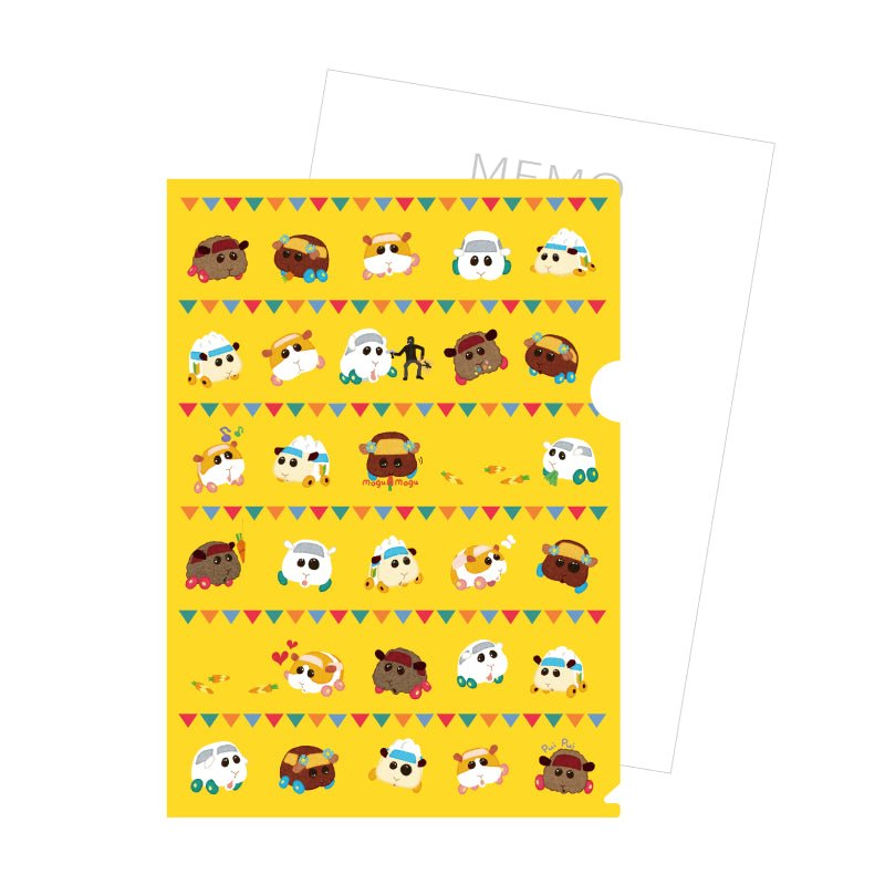 Pui Pui 天竺鼠車車 A4文件夾 - Microworks ACG