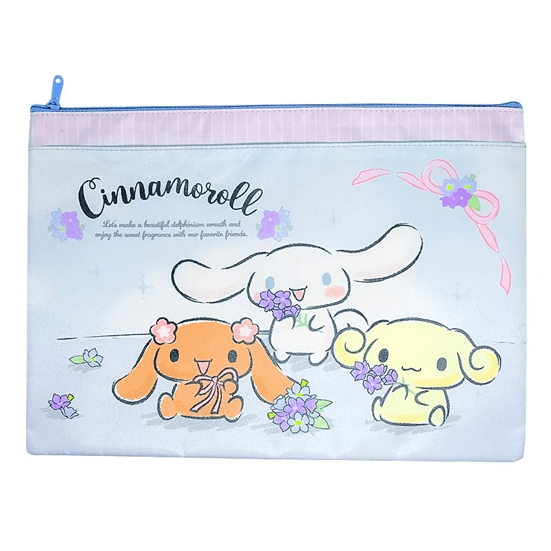 Cinnamoroll 玉桂狗 A4拉鏈袋 - Microworks ACG
