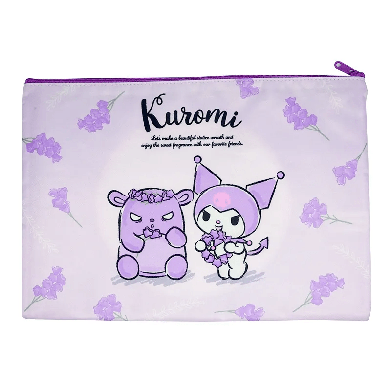 Kuromi A4拉鏈袋 - Microworks ACG