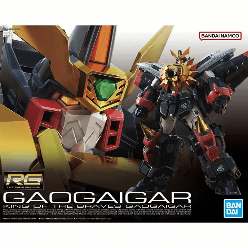 Bandai 組裝模型 RG 勇者王 GAOGAIGAR - Microworks ACG
