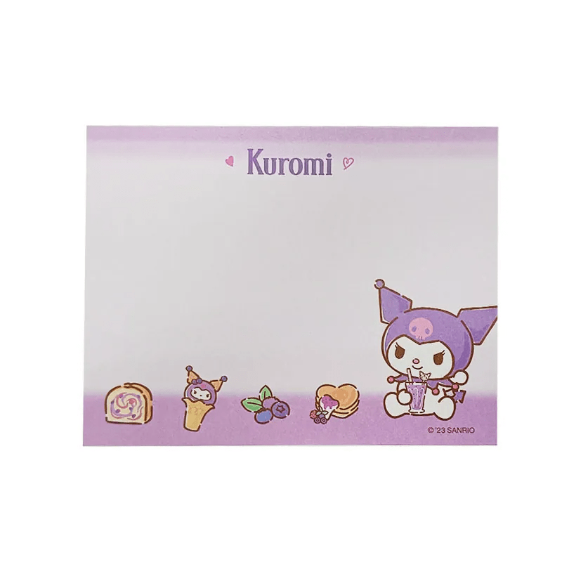 Kuromi 便條紙套裝連座 - Microworks ACG