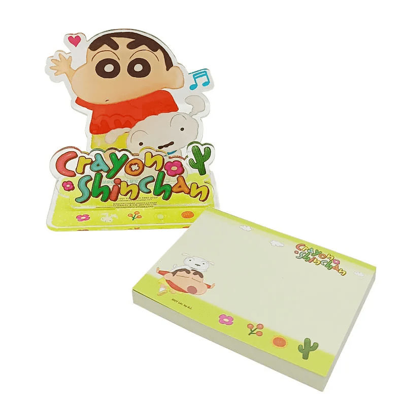 蠟筆小新 便條紙套裝連座 - Microworks ACG