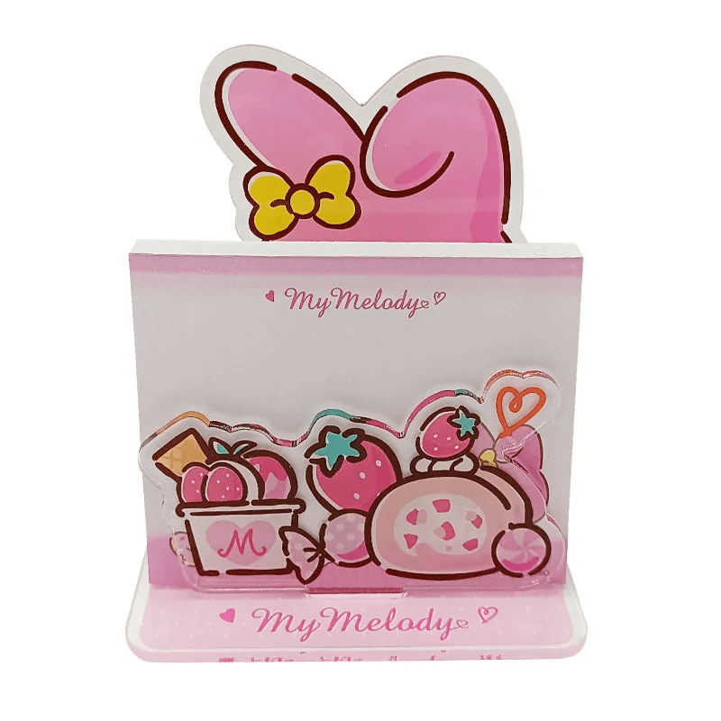 My Melody 便條紙套裝連座 - Microworks ACG