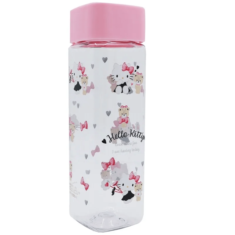 Hello Kitty 450毫升方型水樽 - Microworks ACG