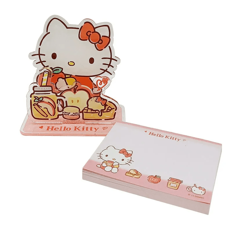 Hello Kitty 便條紙套裝連座 - Microworks ACG