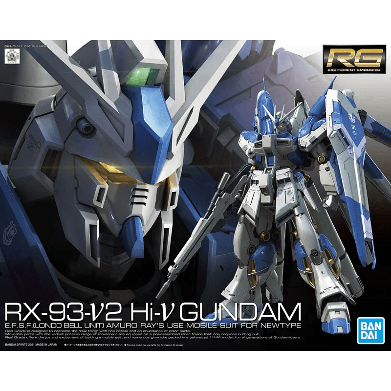 Bandai 組裝模型 RG 1//144 Hu - Nu高達 - Microworks ACG