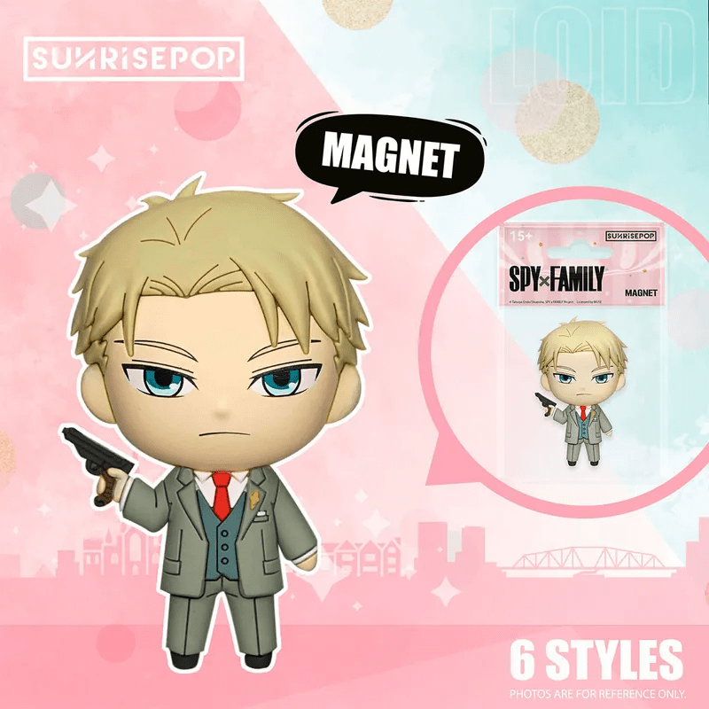 SUNRISEPOP [3D磁石貼]《SPY×FAMILY間諜家家酒》 - Microworks ACG