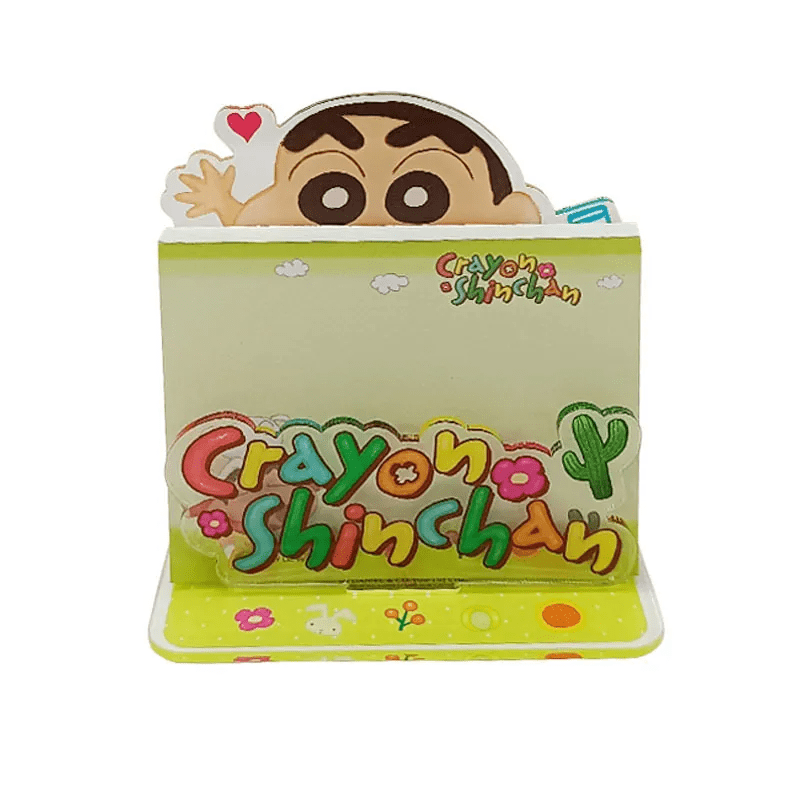 蠟筆小新 便條紙套裝連座 - Microworks ACG