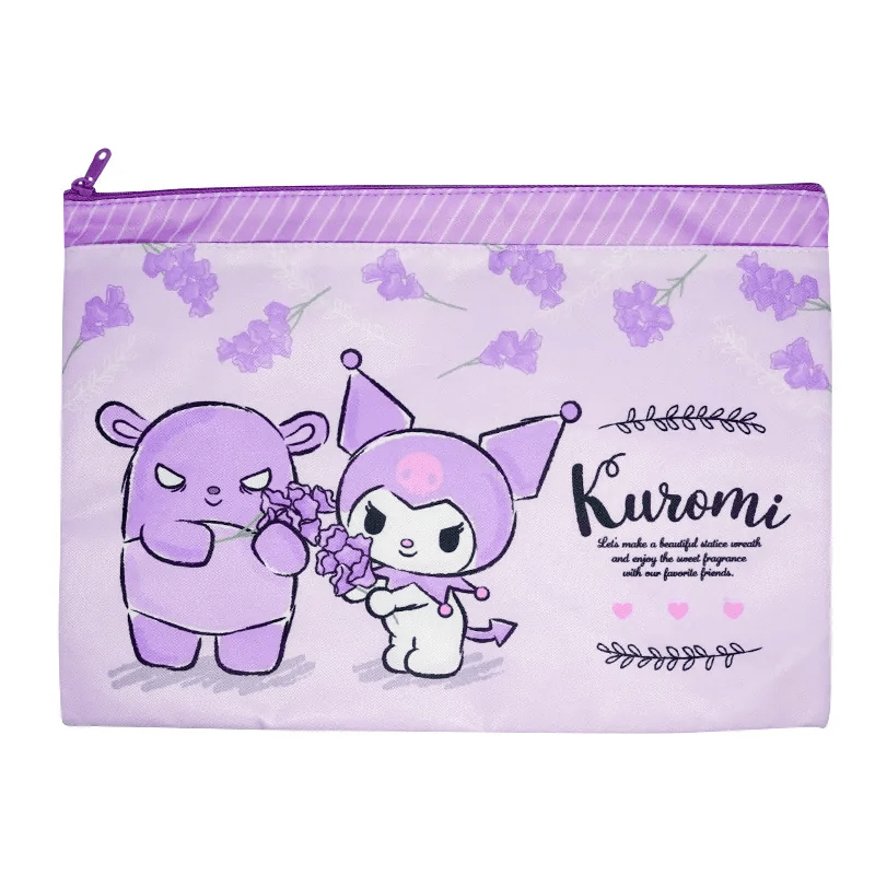 Kuromi A4拉鏈袋 - Microworks ACG