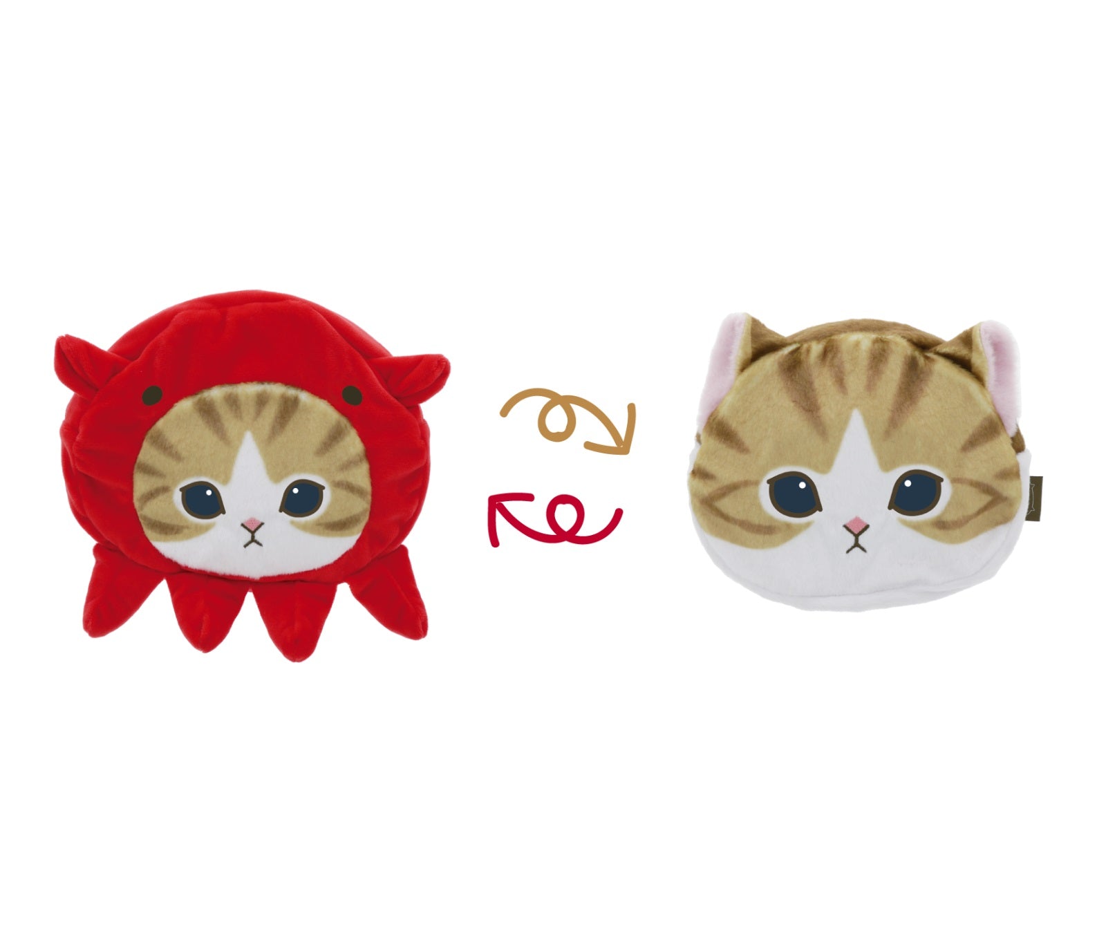 mofusand 可反轉雙面筆袋/收納袋 - Microworks ACG