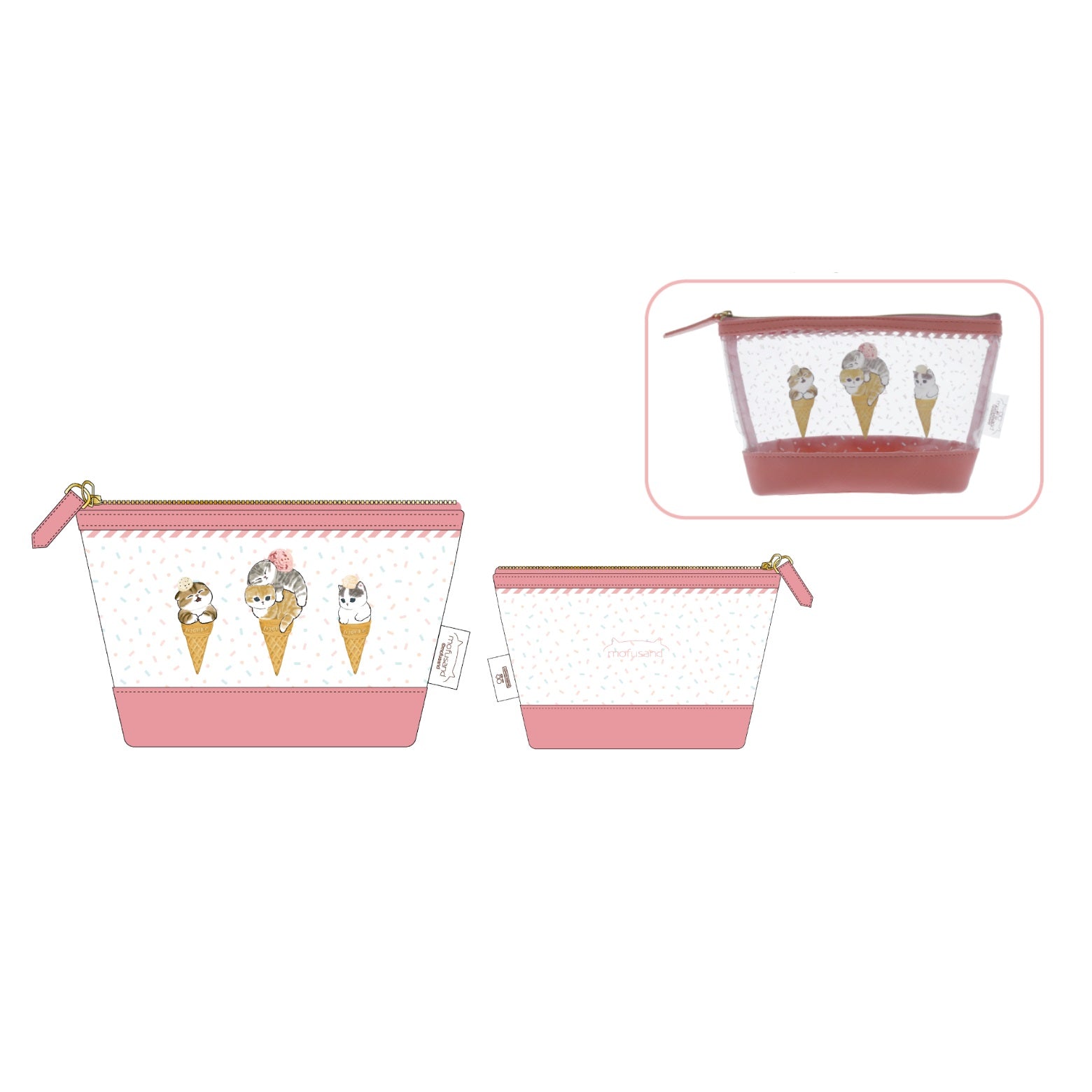 mofusand 透明收納袋 - Microworks ACG