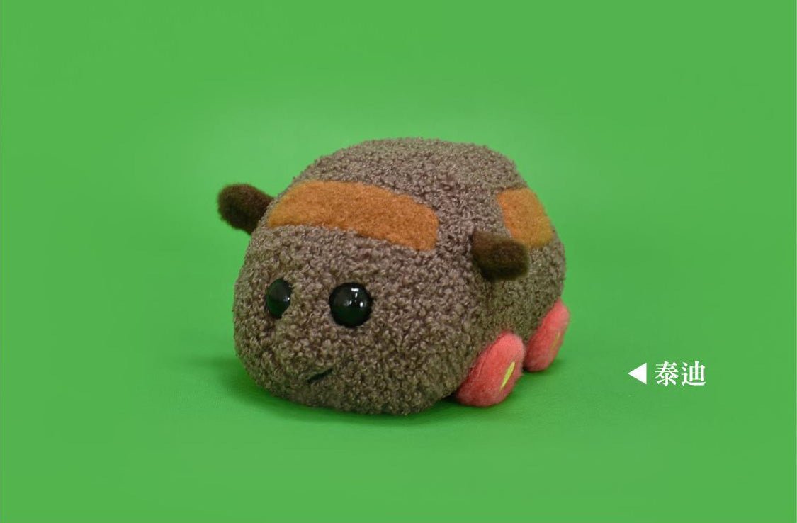 Pui Pui 天竺鼠車車 5吋 絨毛公仔 (迴力車款) - Microworks ACG