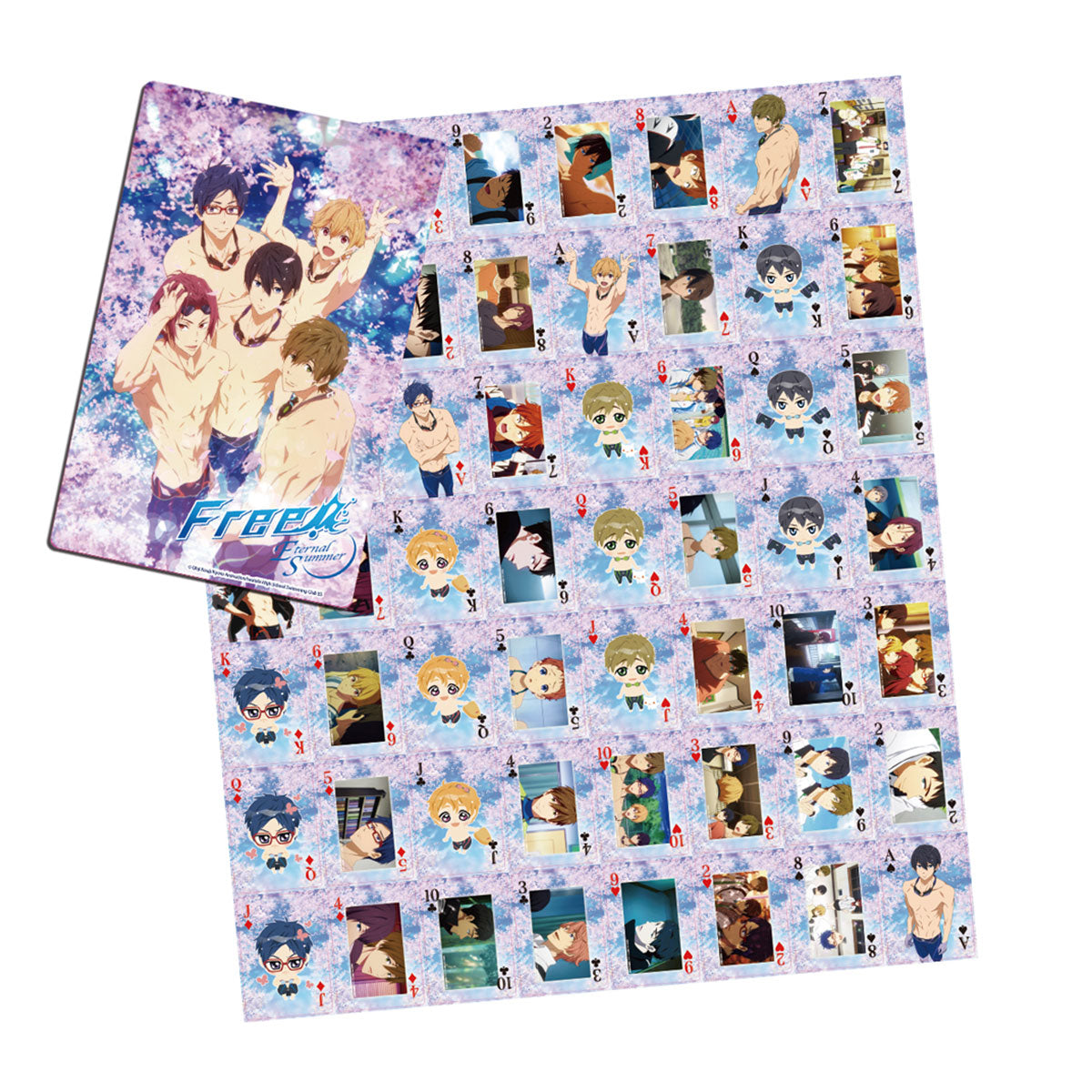 Free! ES 撲克牌 櫻花樹下 精品 Microworks Online Store