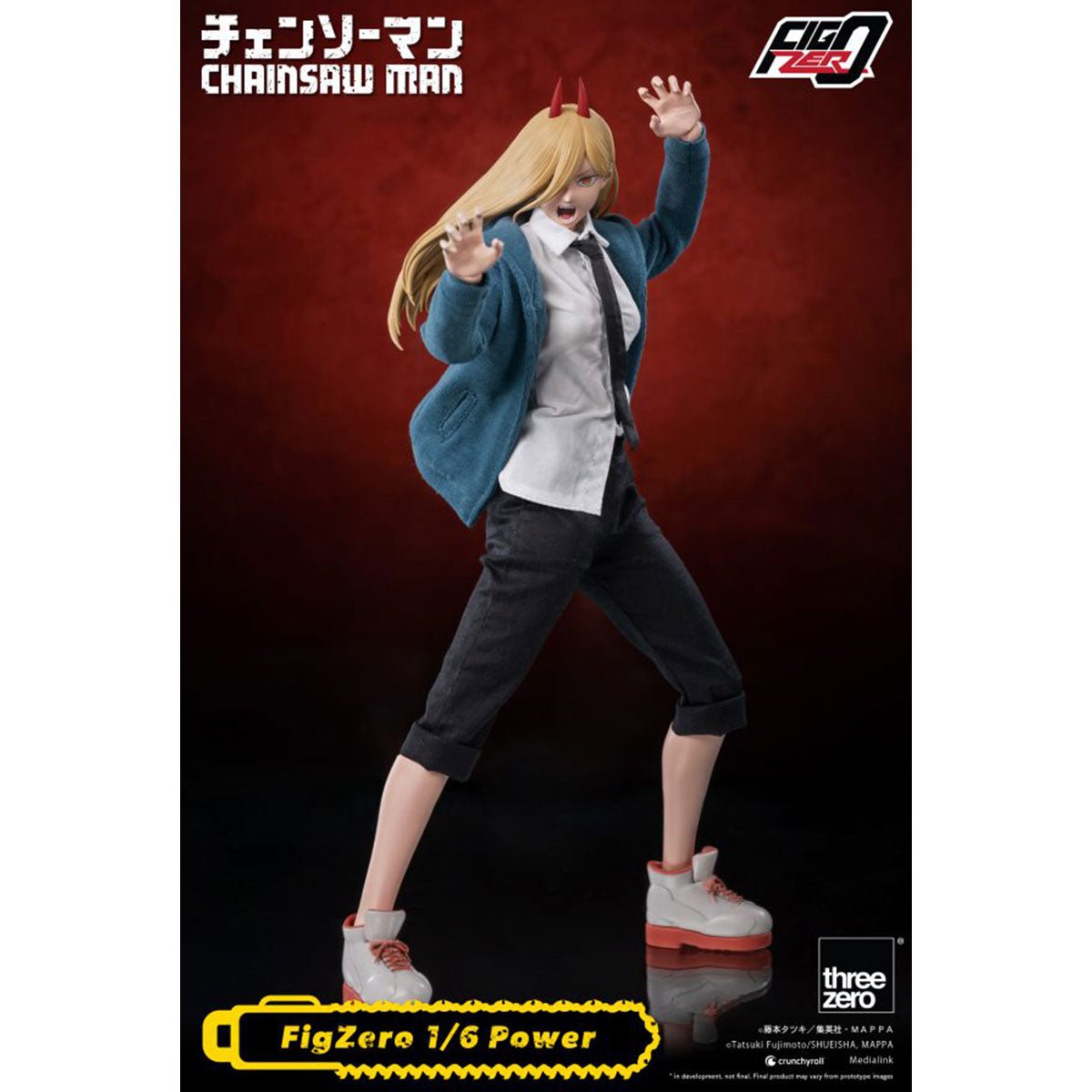 threezero《鏈鋸人》FigZero 1/6 帕瓦 - Microworks ACG