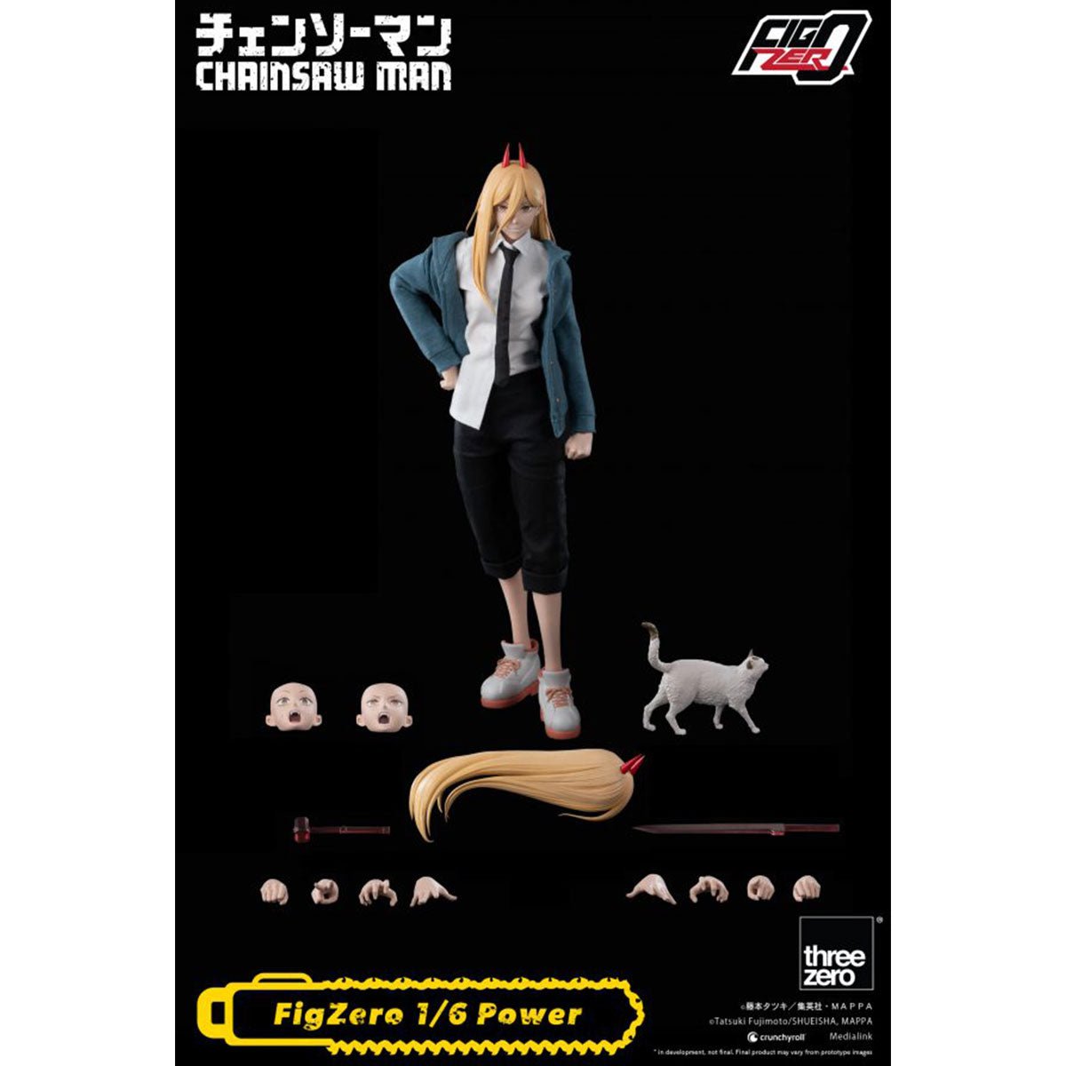 threezero《鏈鋸人》FigZero 1/6 帕瓦 - Microworks ACG