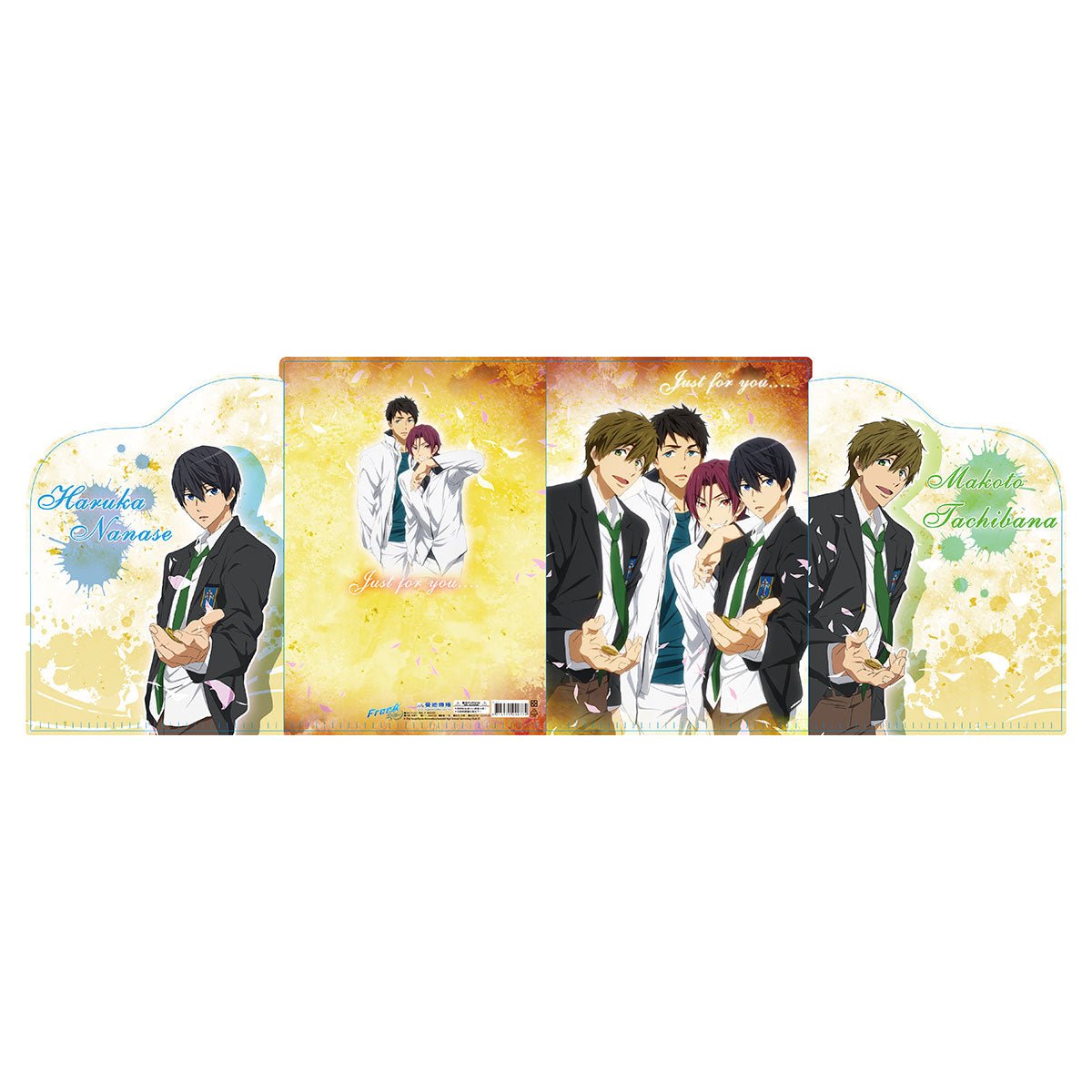 Free! ES 雙開A4文件夾 跨夜相見 - Microworks ACG