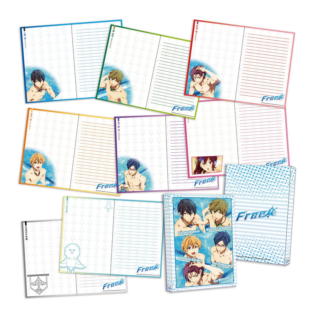 Free! 筆記本 游泳水色 - Microworks ACG
