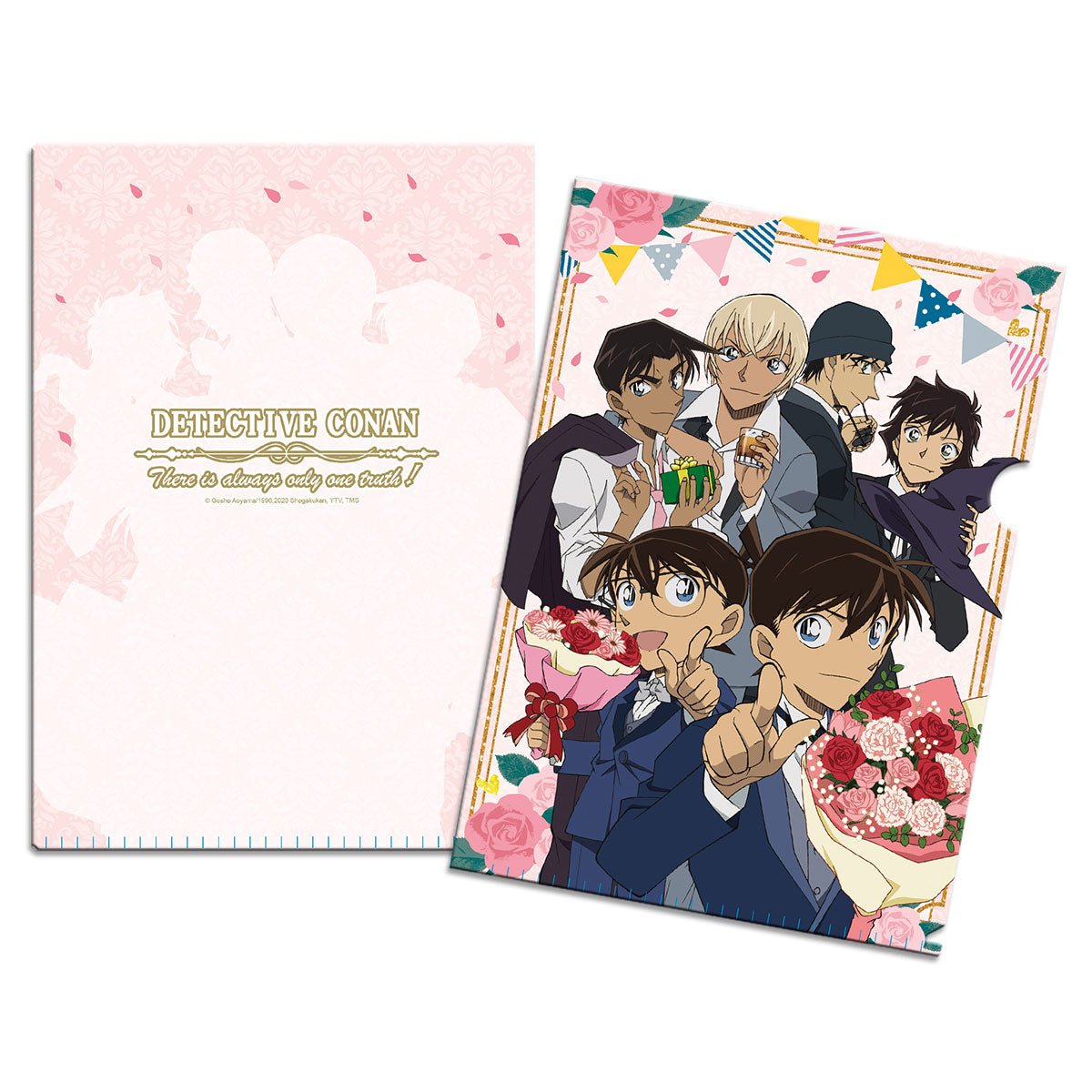 名偵探柯南 A4文件夾 花樣少年少女 - Microworks ACG