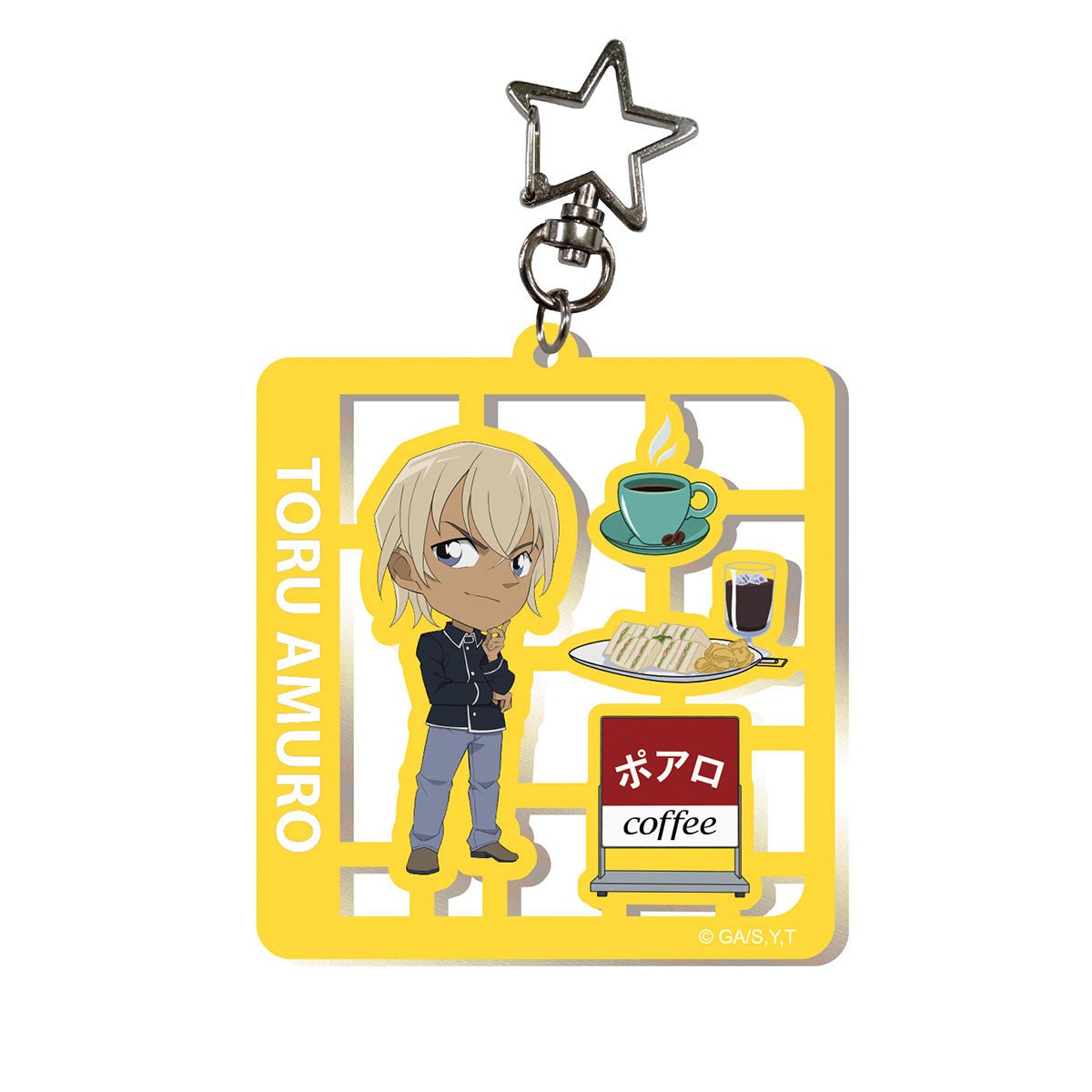 名偵探柯南 壓克力吊飾 安室 - Microworks ACG