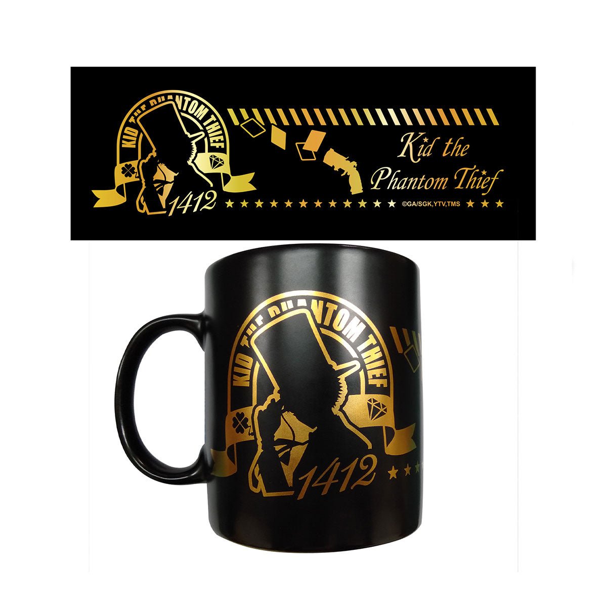 名偵探柯南 陶瓷杯 黑基馬屋 - Microworks ACG