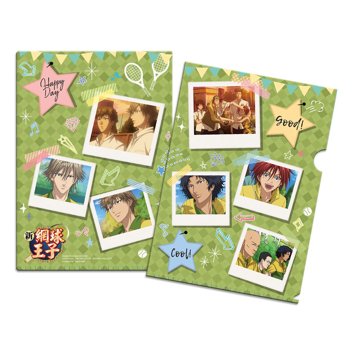 新網球王子 A4文件夾 四天寶寺 - Microworks ACG