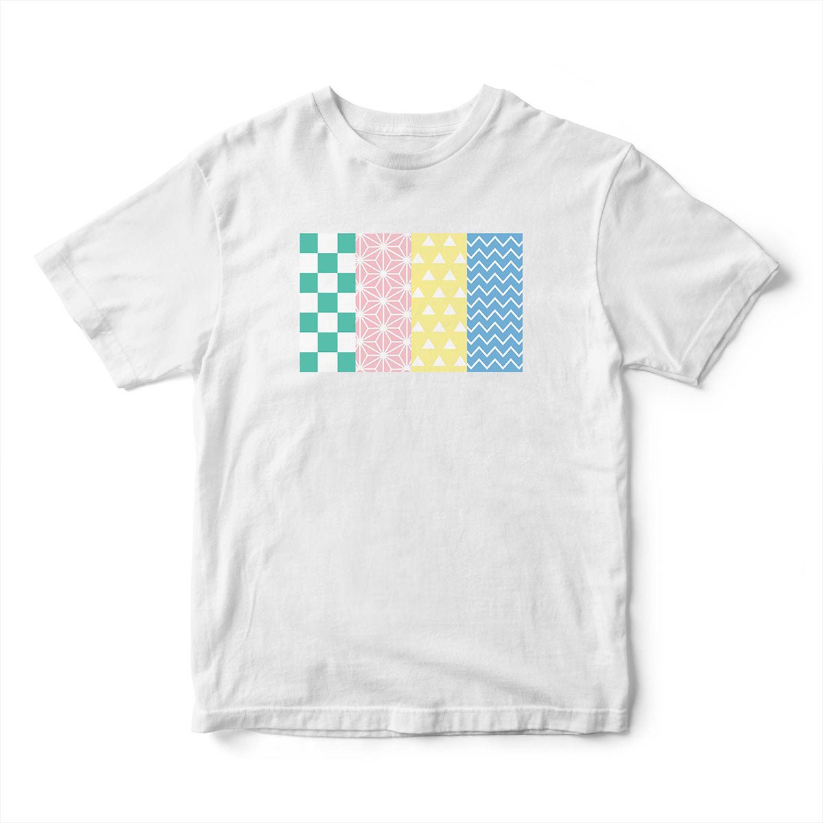 鬼滅之刃 童裝T-shirt 四人經典 白色 - Microworks ACG