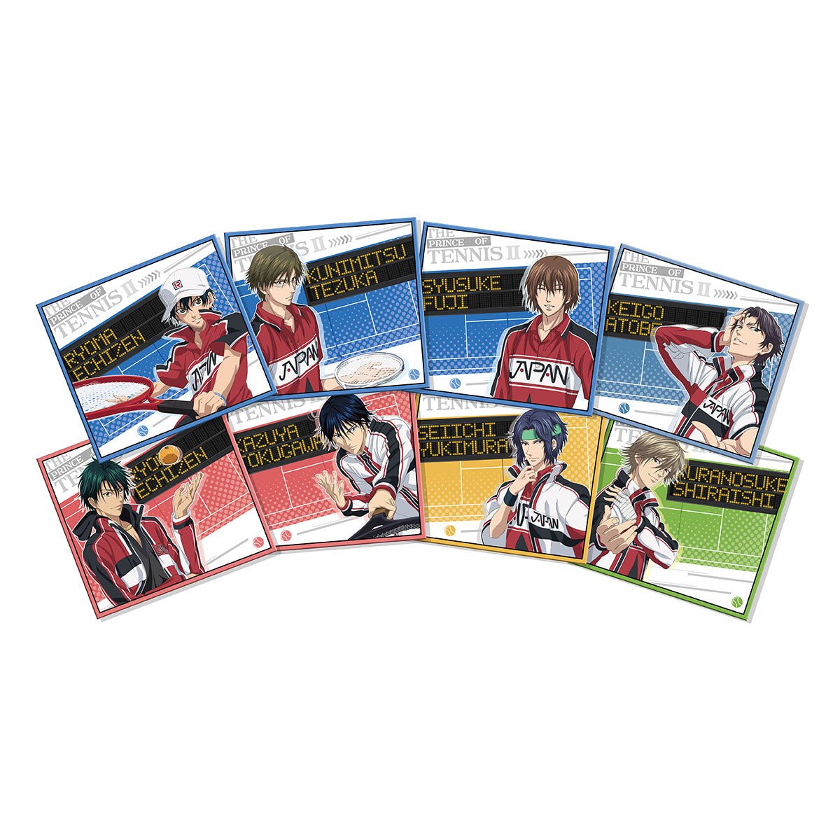 新網球王子 色紙(8款隨機) - Microworks ACG