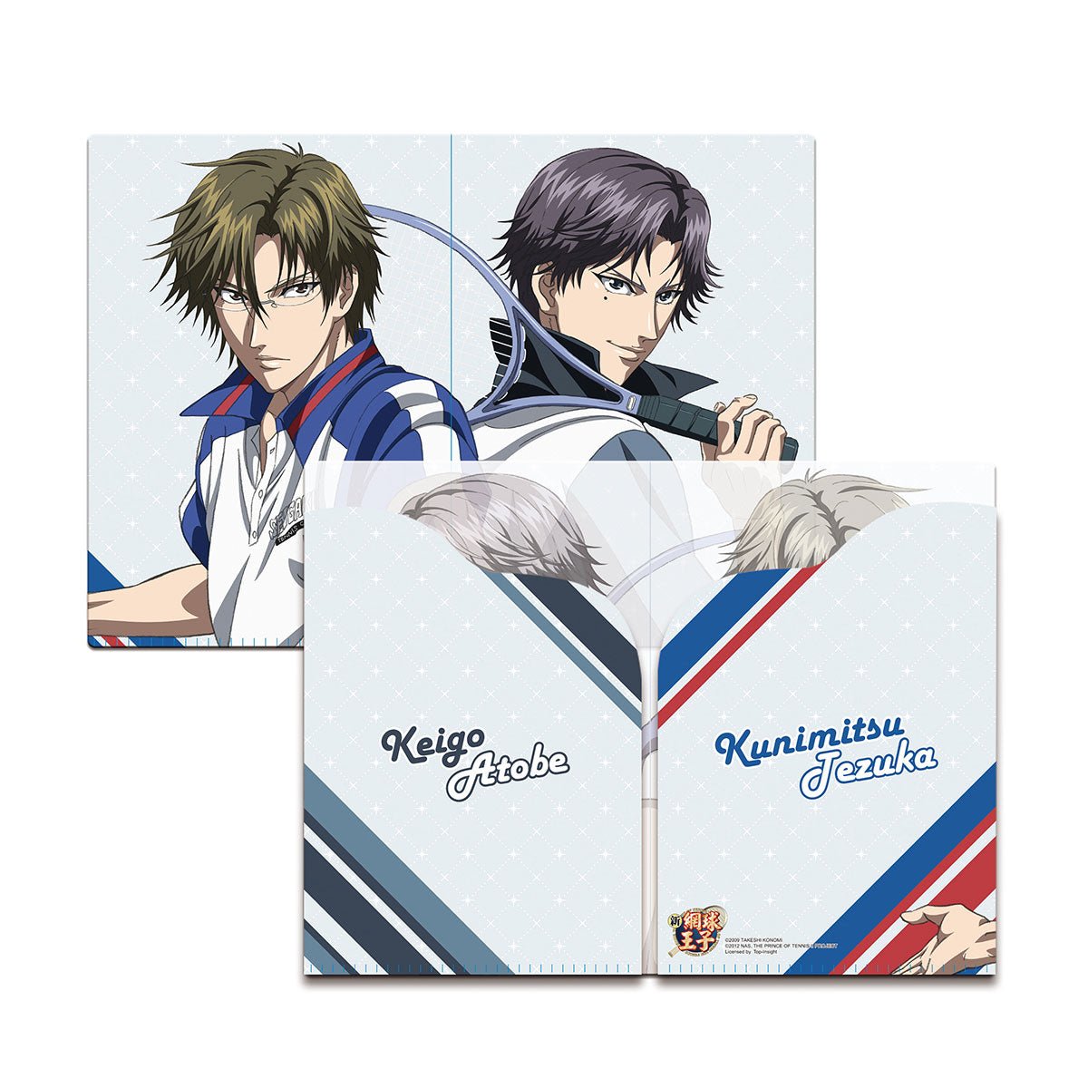 新網球王子 雙開A4文件夾 手塚與跡部 - Microworks ACG