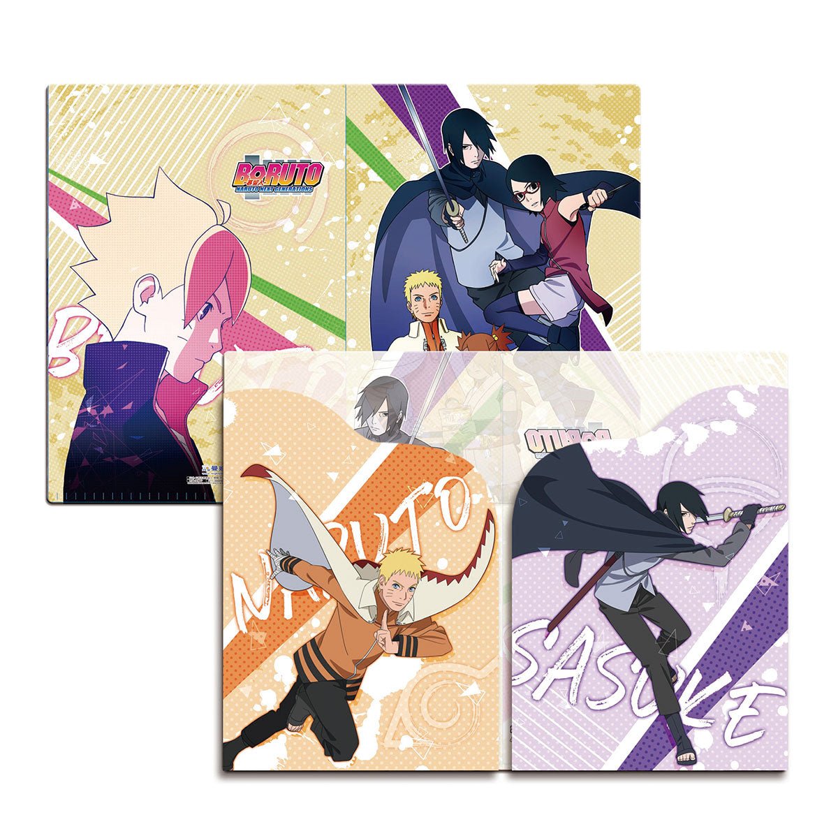 火影忍者慕留人 雙開A4文件夾 我在繽紛樂 - Microworks ACG