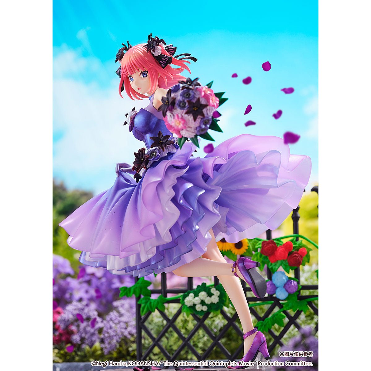 SHIBUYA SCRAMBLE FIGURE 劇場版《五等分的新娘》中野二乃 - Floral Dress Ver. - 1/7 比例模型 - Microworks ACG