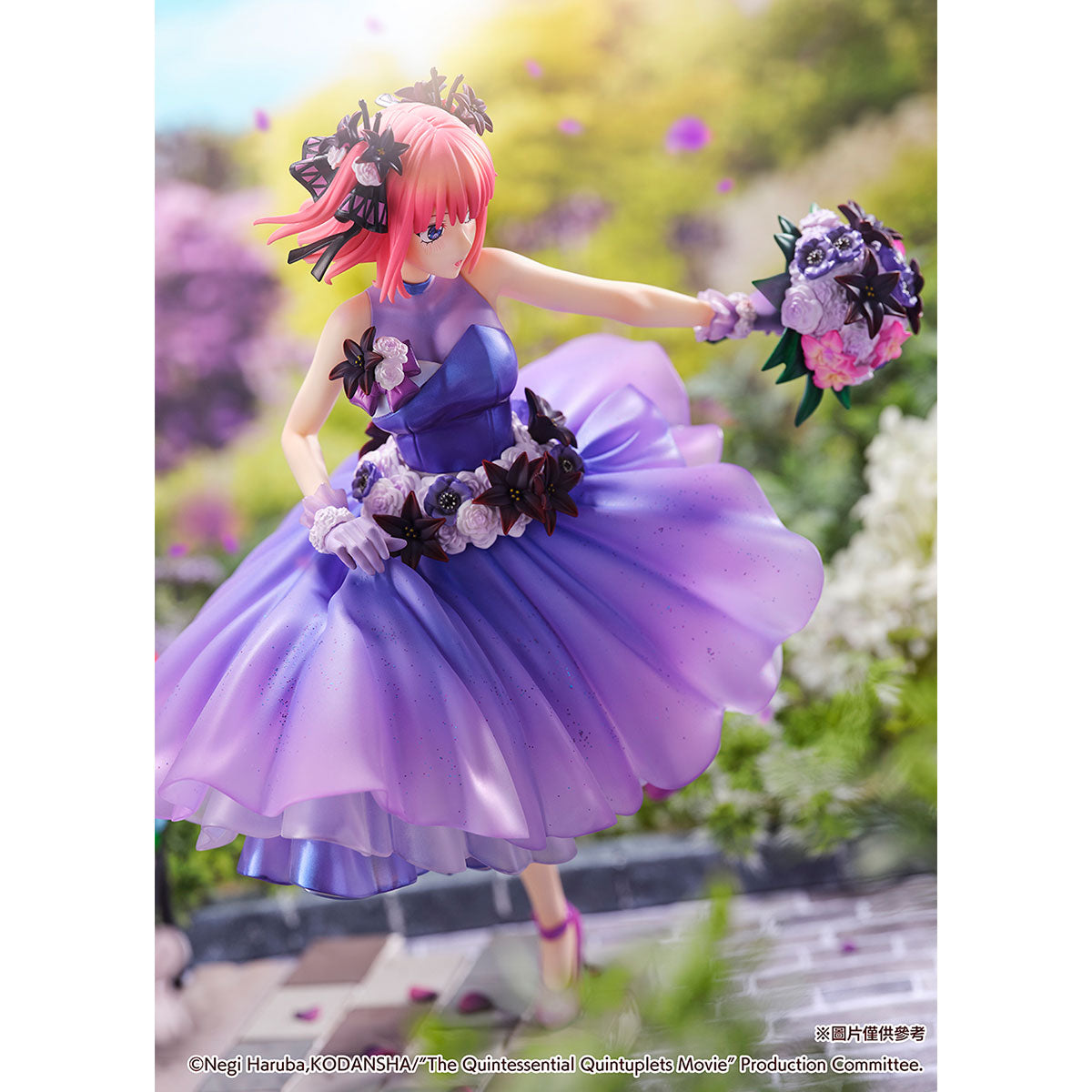 《預訂已截單》SHIBUYA SCRAMBLE FIGURE 劇場版《五等分的新娘》中野二乃 -Floral Dress Ver.- 1/7 比例模型 《2023年11月發售》