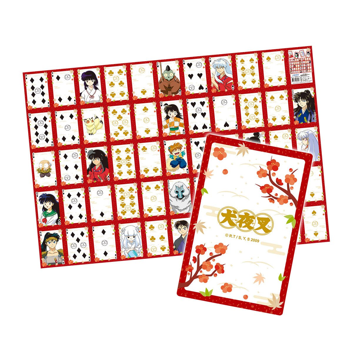 犬夜叉 撲克牌 花牌情緣 - Microworks ACG