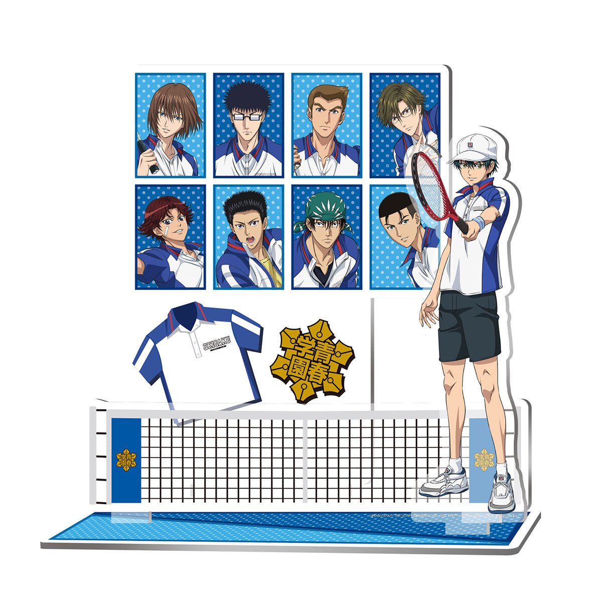 網球王子20周年 壓克力場景組 青春學園 - Microworks ACG
