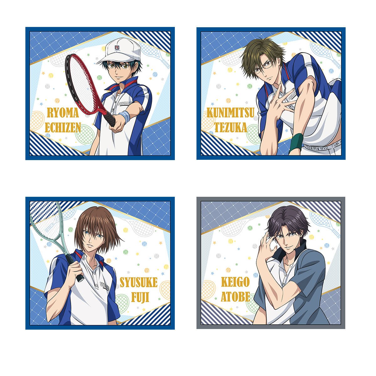 網球王子20周年 色紙(8款隨機) - Microworks ACG