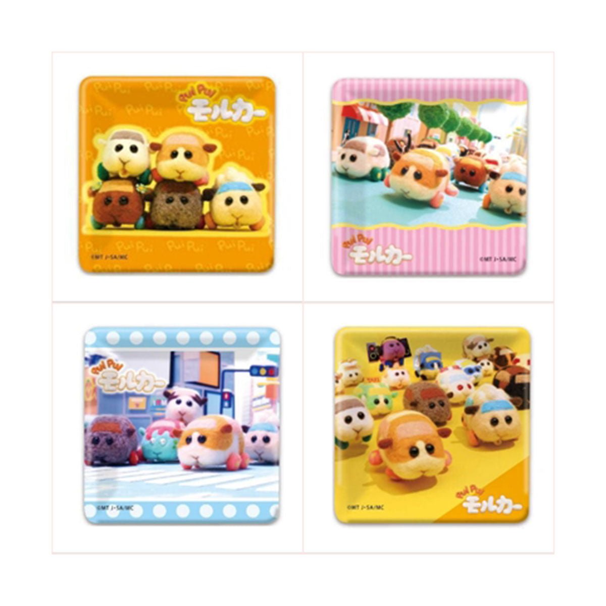 Pui Pui 天竺鼠車車 置物盤 - Microworks ACG