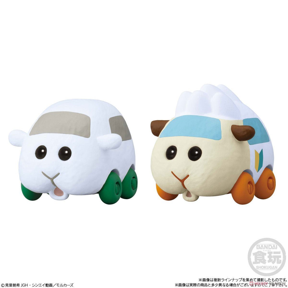 Pui Pui 天竺鼠車車 好朋友們公仔擺件 (全7種) 隨機 - Microworks ACG