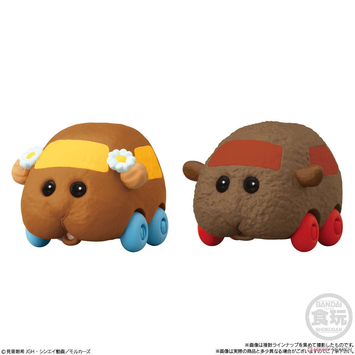 Pui Pui 天竺鼠車車 好朋友們公仔擺件 (全7種) 隨機 - Microworks ACG