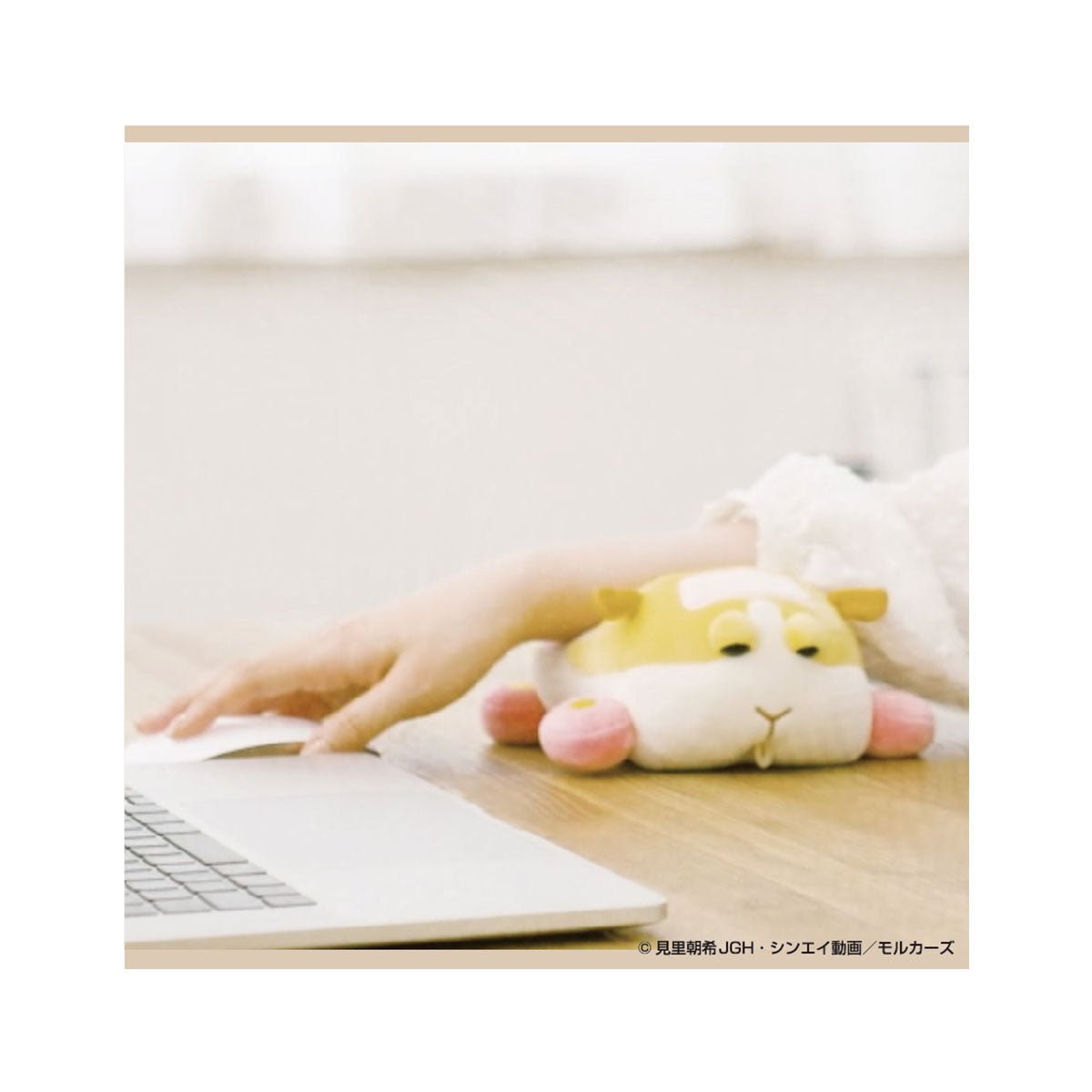 Pui Pui 天竺鼠車車 絨毛公仔護腕枕 - Microworks ACG