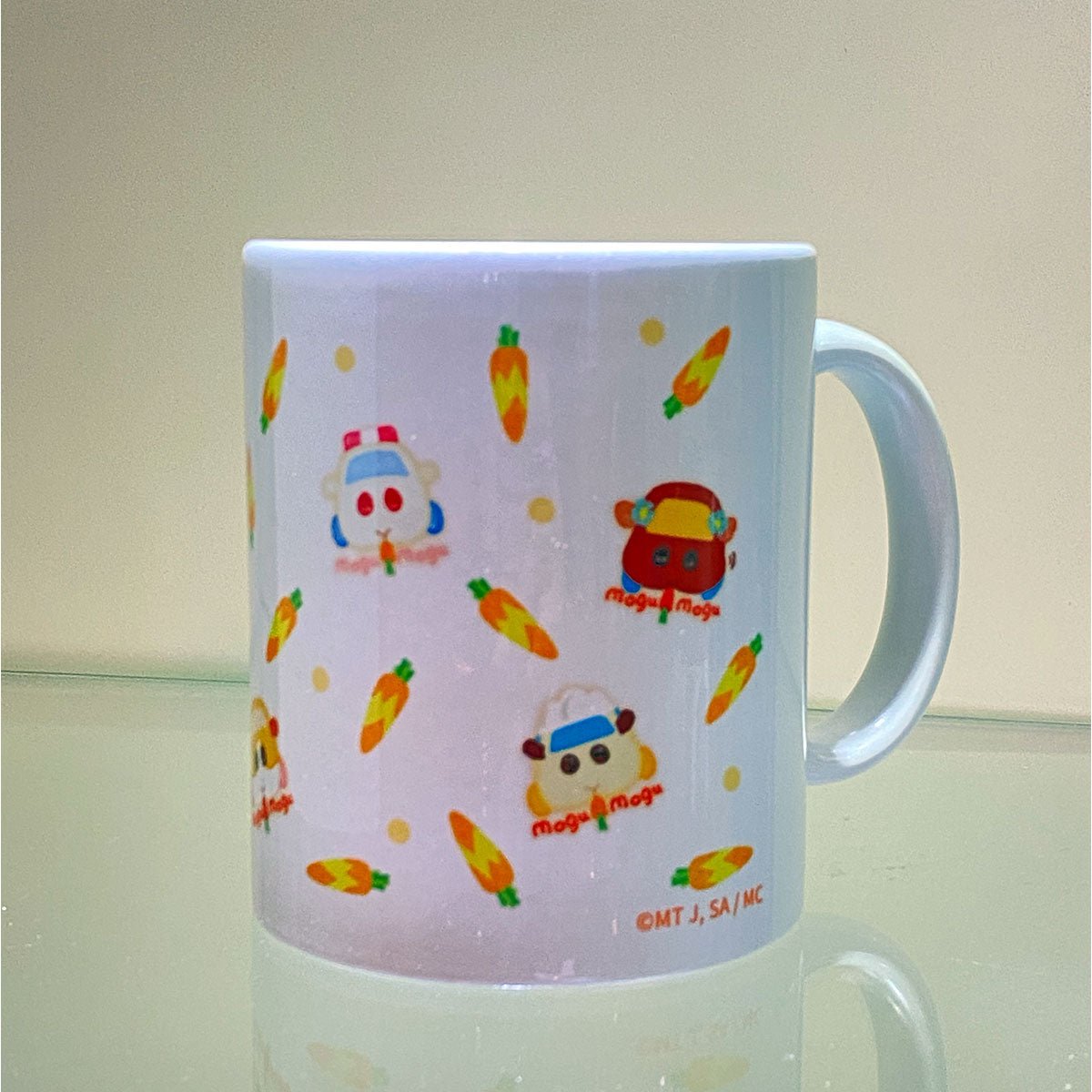 Pui Pui 天竺鼠車車 陶瓷杯330ml 胡蘿蔔 - Microworks ACG