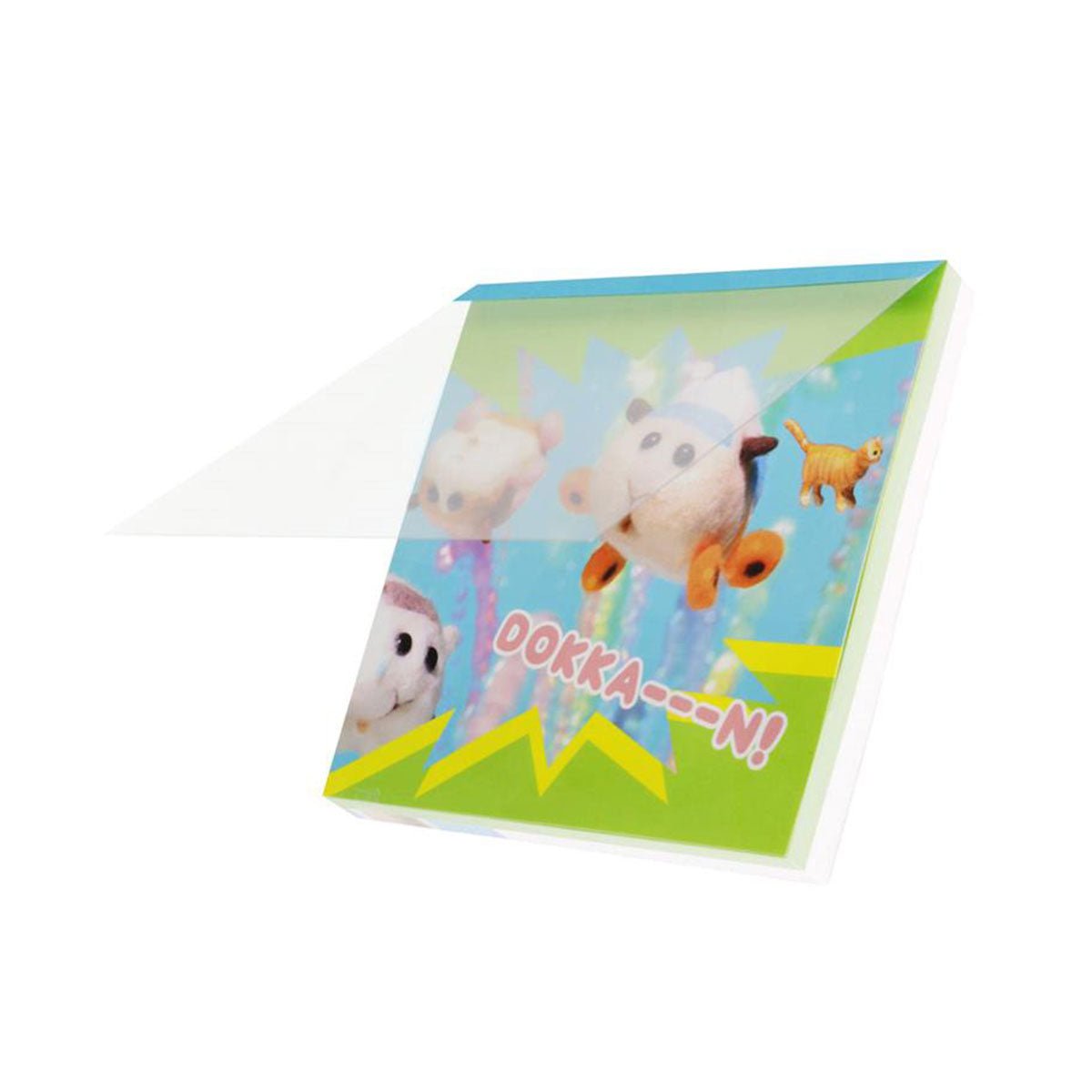 Pui Pui 天竺鼠車車 方形便條紙 - Microworks ACG