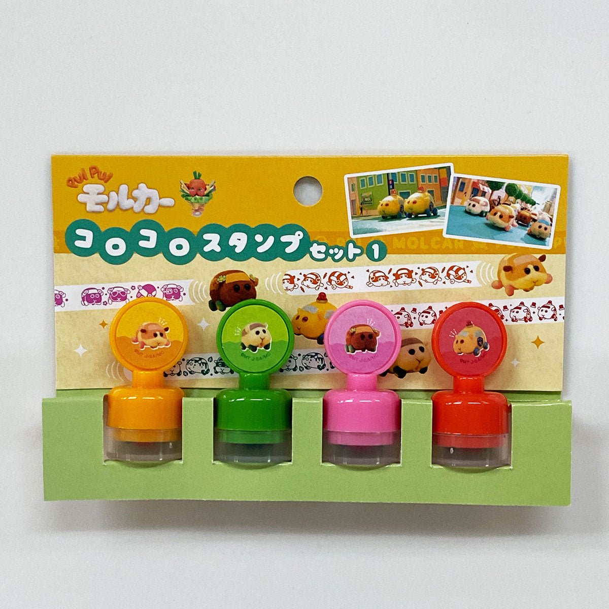 Pui Pui 天竺鼠車車 滾動印章組 - Microworks ACG