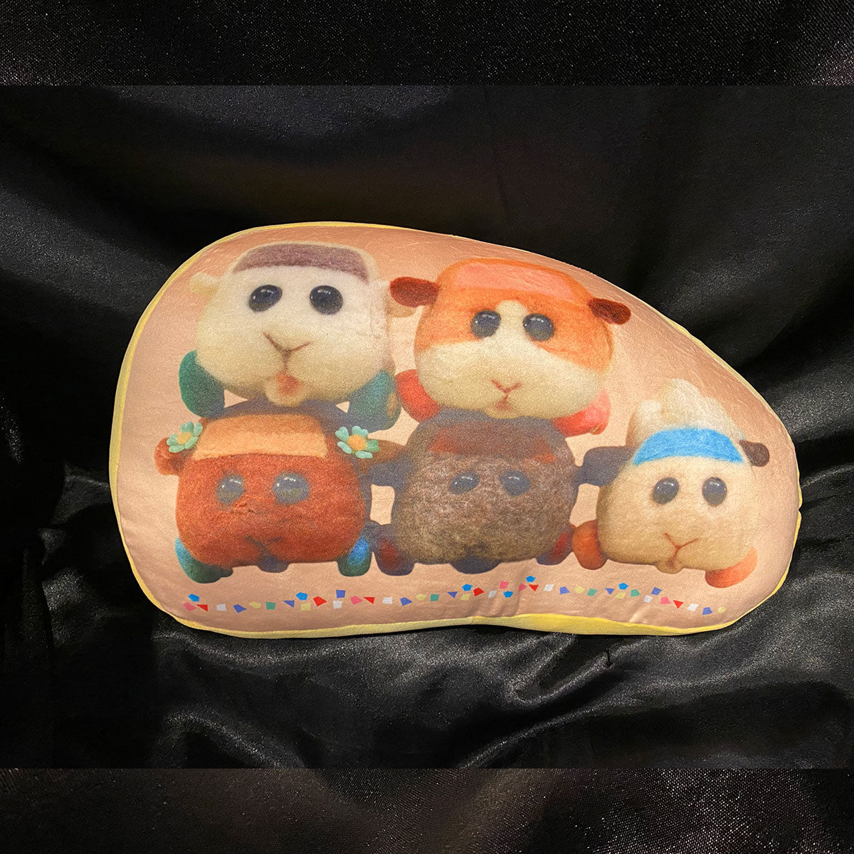 Pui Pui 天竺鼠車車 造型抱枕 疊疊樂 - Microworks ACG