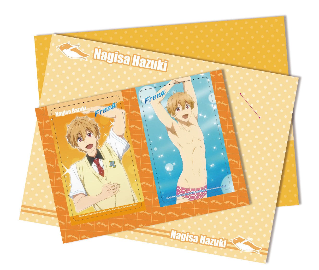 Free! 八達通/卡片貼 企鵝黃 - Microworks ACG