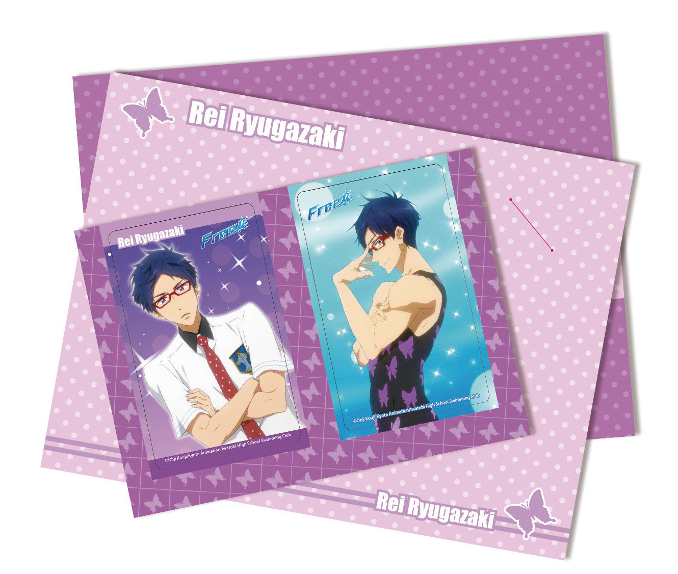 Free! 八達通/卡片貼 蝴蝶紫 生活家品 Microworks Online Store
