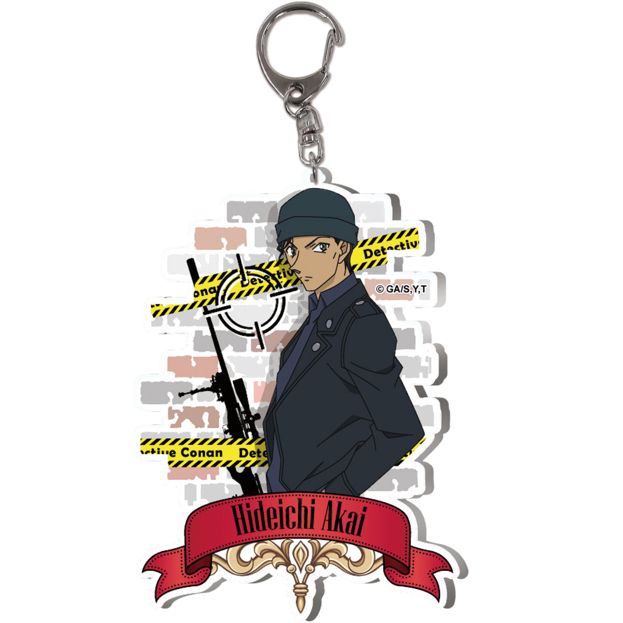 名偵探柯南 大壓克力吊飾 赤井 - Microworks ACG