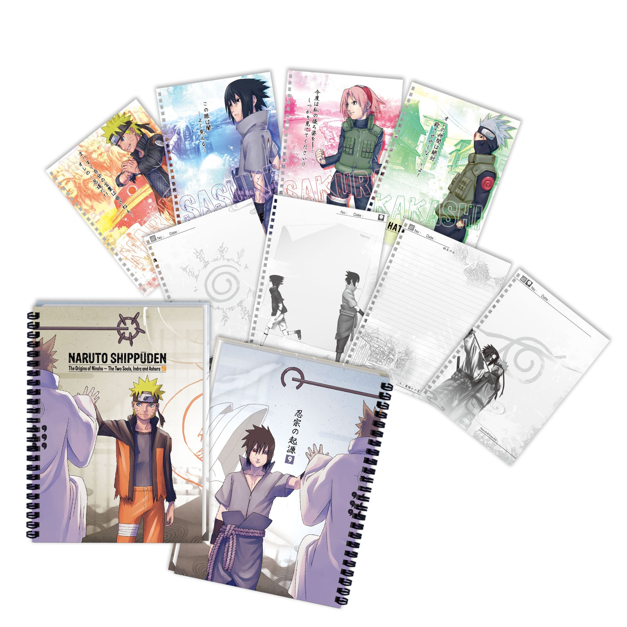 火影忍者疾風傳 A5筆記本 兩個靈魂 - Microworks ACG