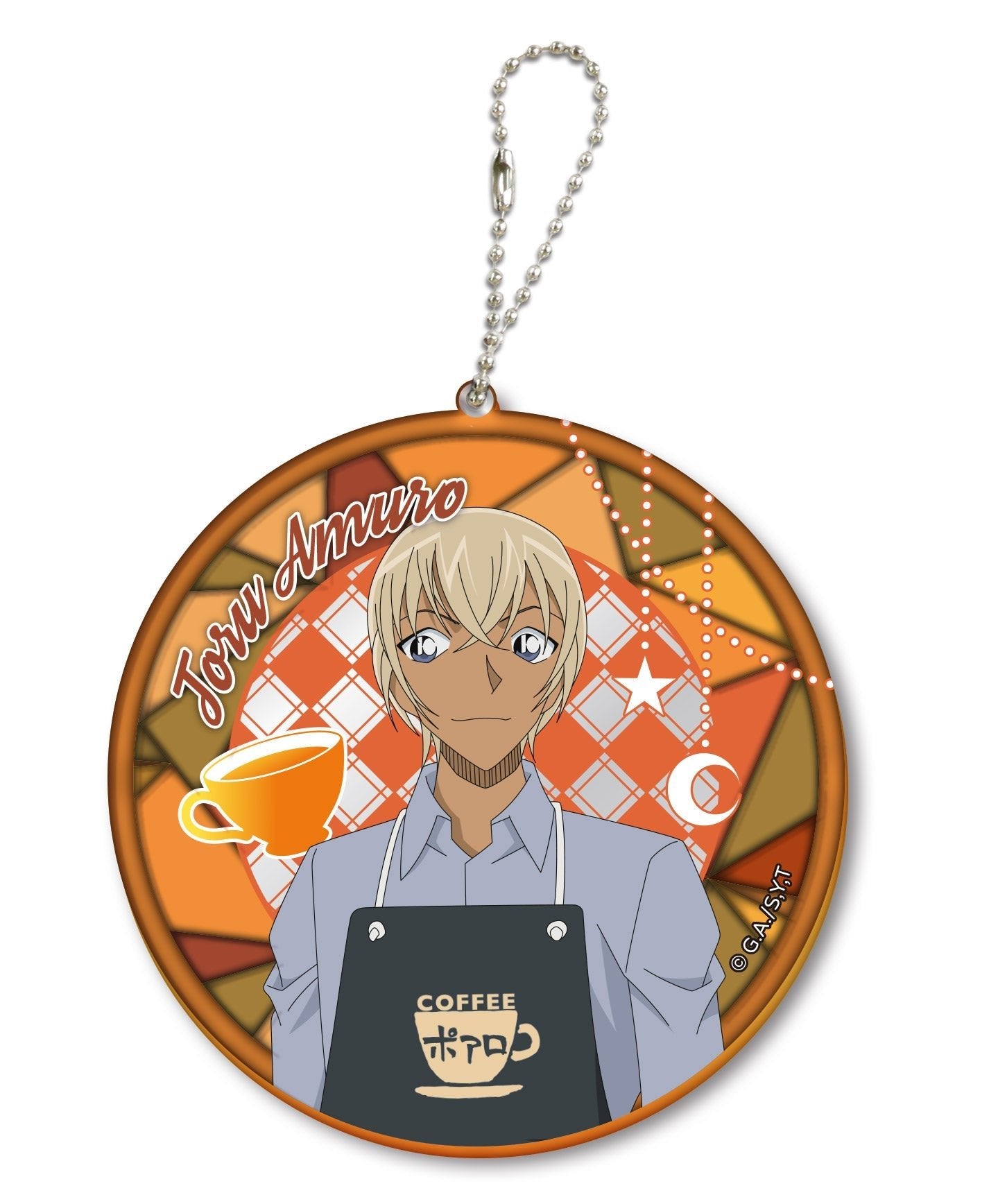 名偵探柯南 壓克力造型鏡 推理要在咖啡後 - Microworks ACG