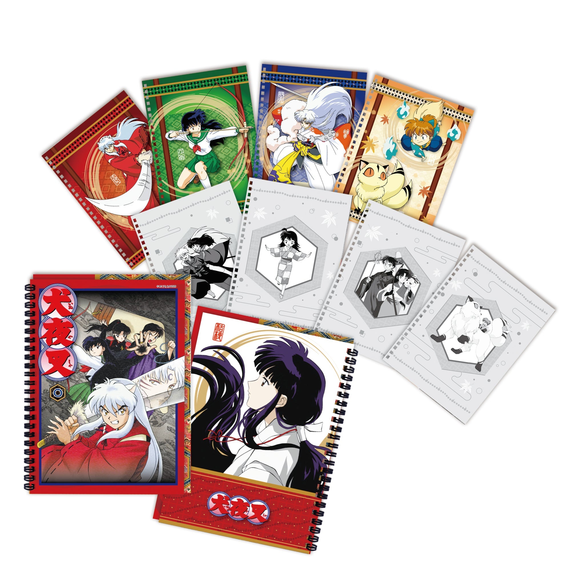 犬夜叉 A5圈裝筆記本 古風 - Microworks ACG