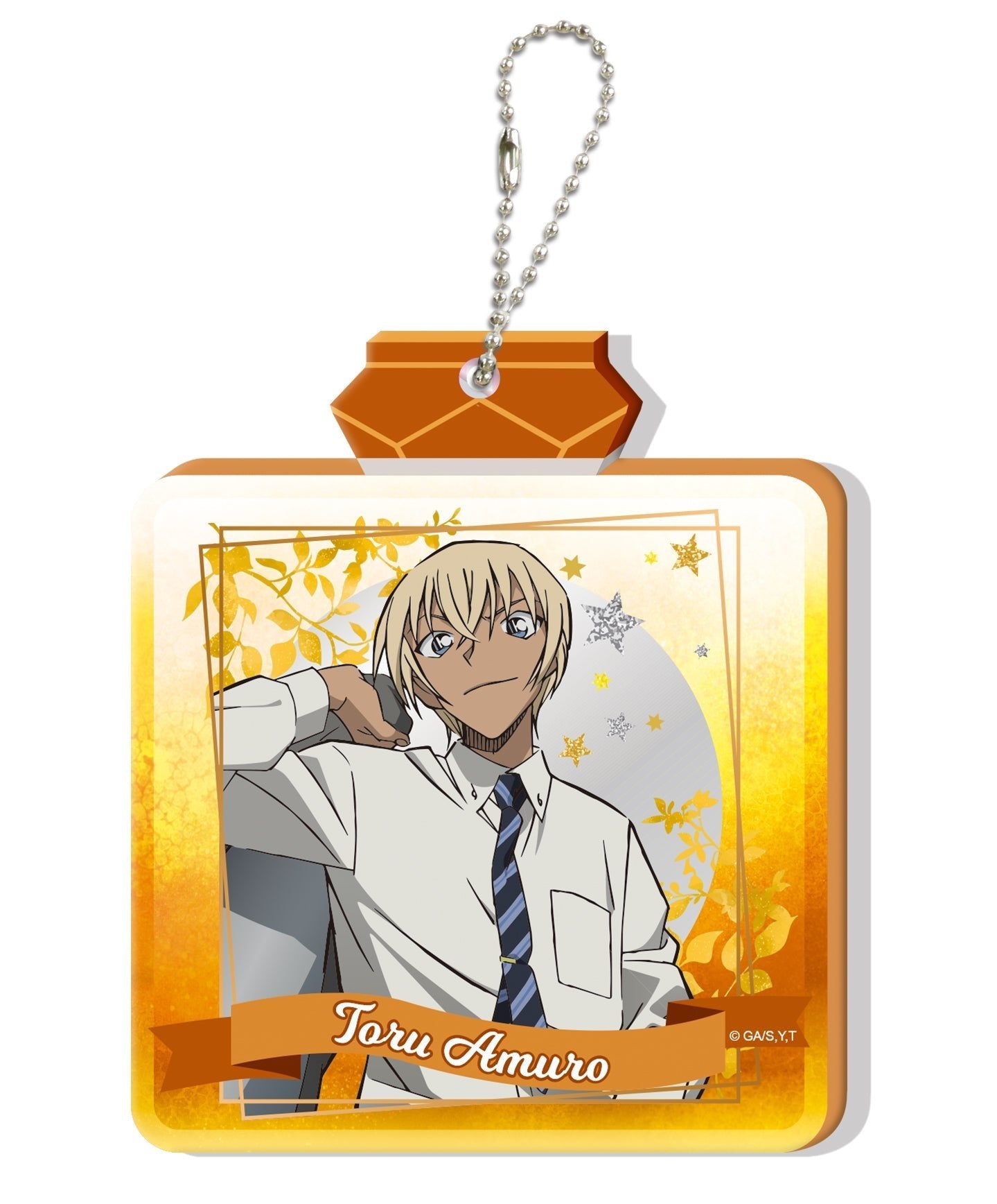 名偵探柯南 壓克力造型鏡 安室黃鑽 - Microworks ACG