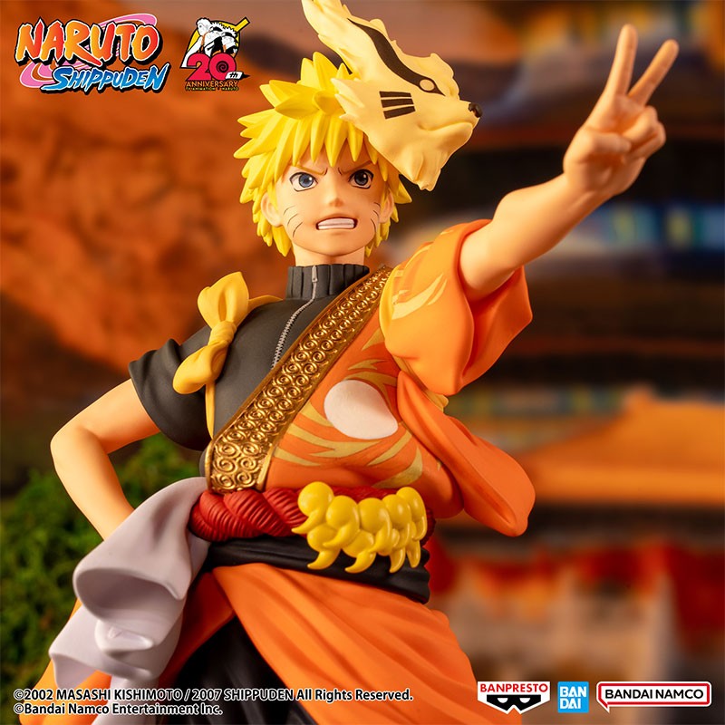 Banpresto [景品] 火影忍者疾風傳 渦卷鳴門 20週年紀念服裝